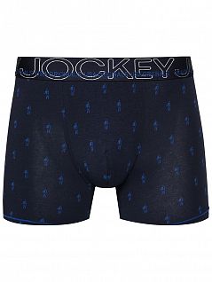 Мужские боксеры с принтом Jockey 171526H (муж.) Синий 499